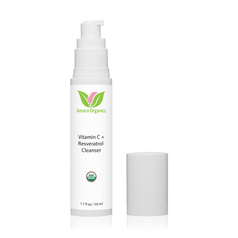 Amara Organics Vitamin C + Resveratrol Cleanser