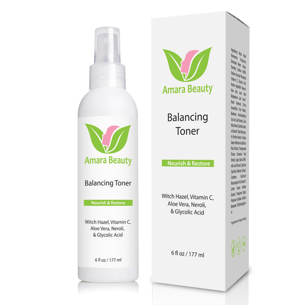 Balancing Facial Toner with Witch Hazel & Vitamin C - 6 oz