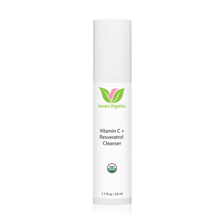 Amara Organics Vitamin C + Resveratrol Cleanser