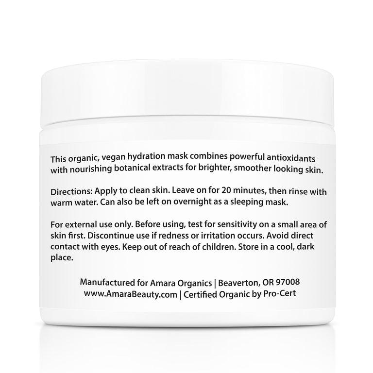 Amara Organics Vitamin C + Resveratrol Hydration Mask