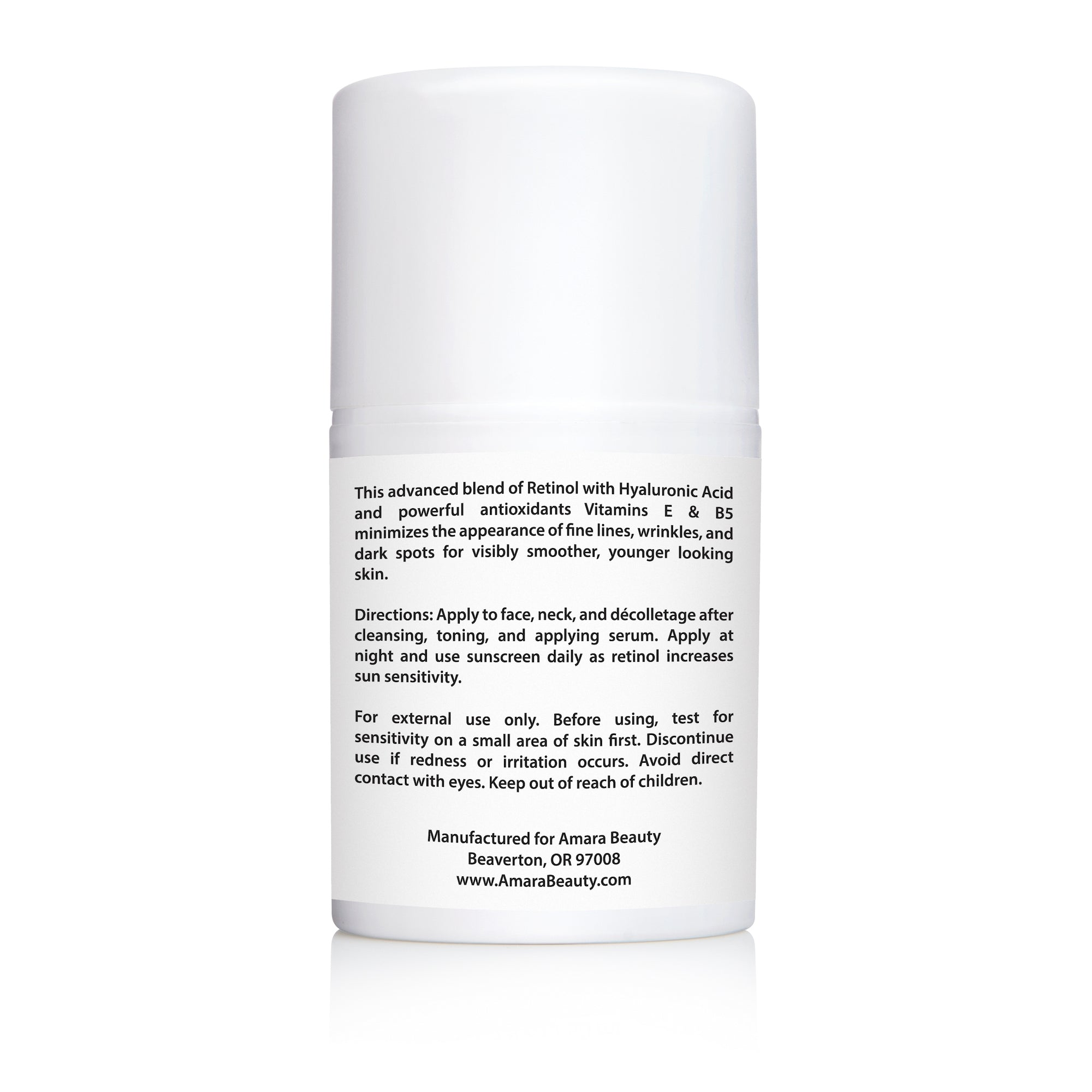 Venture kage Interconnect Retinol Cream for Face 2.5% With Hyaluronic Acid & Vitamins E & B5 - 1 -  Amara Beauty
